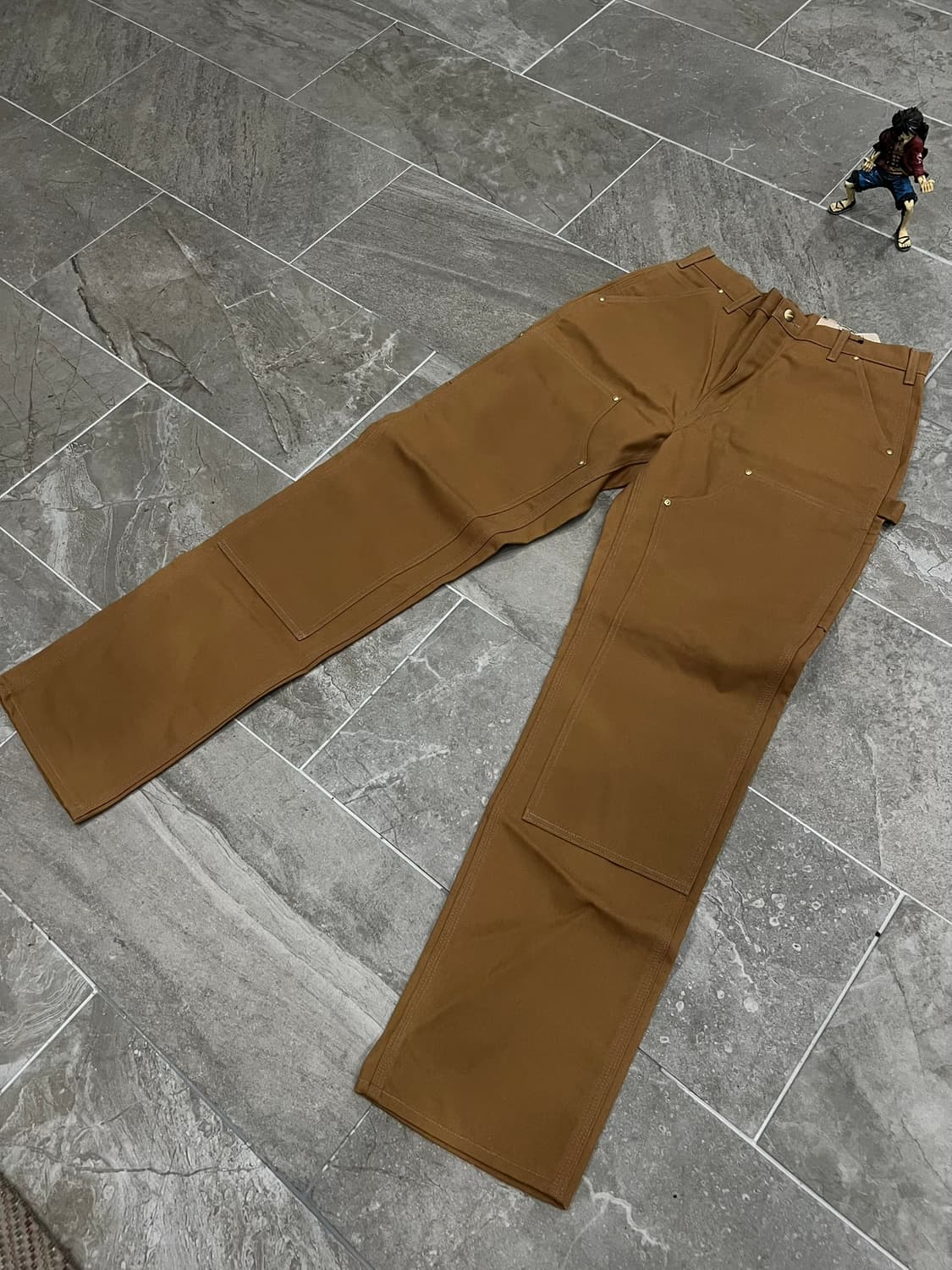 (33X34)칼하트 더블니 워크팬츠 B01BRN 칼하트브라운 새상품 상품이미지7