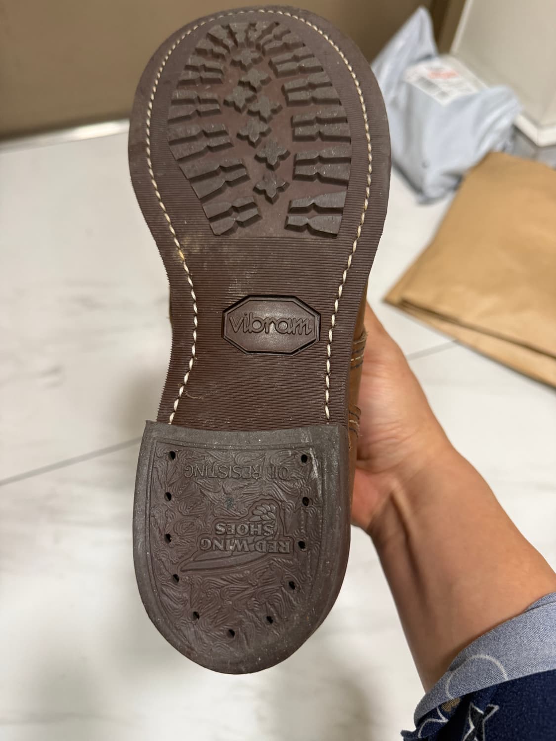 레드윙 아이언레인저 8111 255 7.5D 상품이미지5