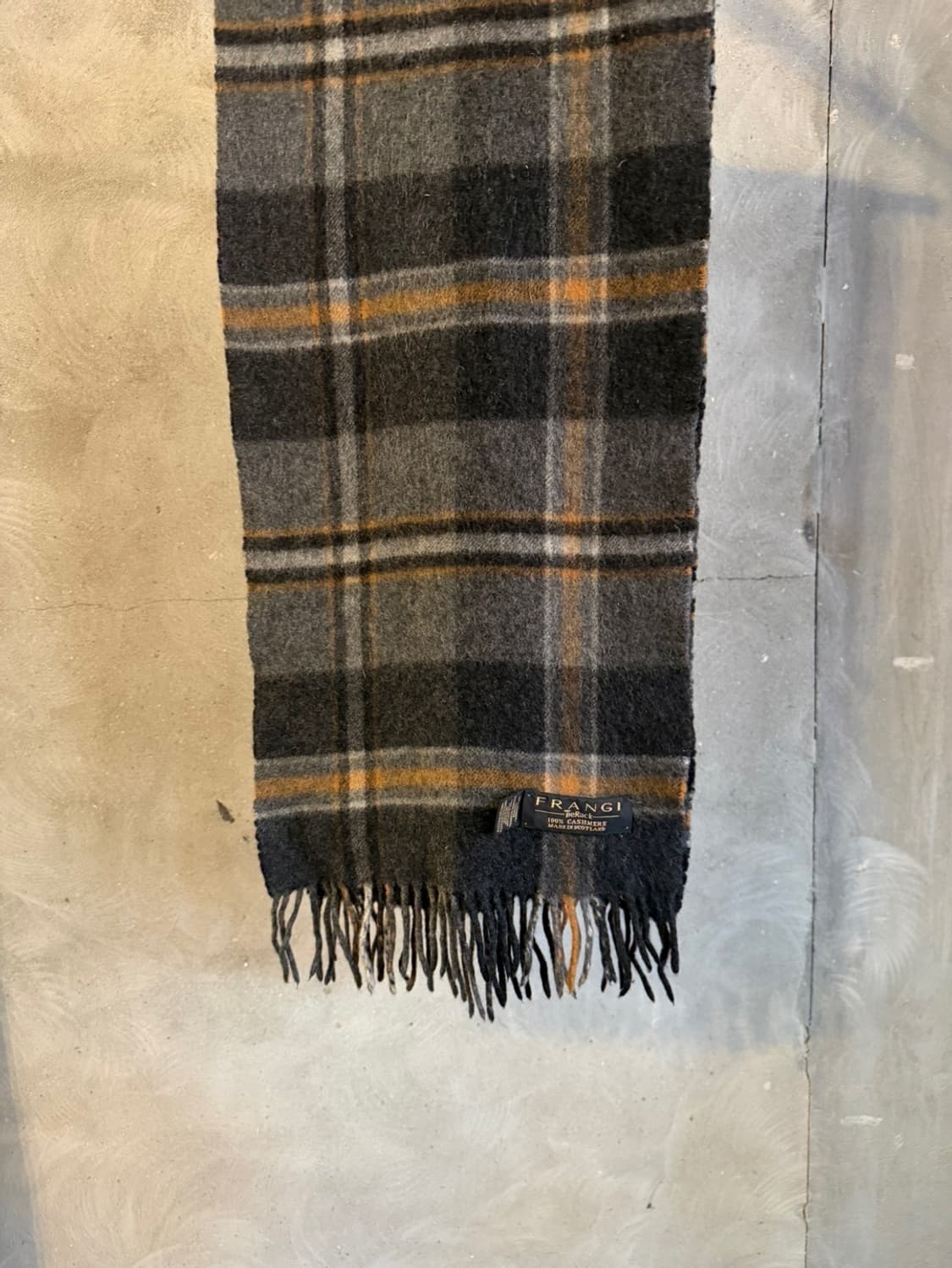 FRANGI 스코티쉬 캐시미어 머플러 상품이미지8