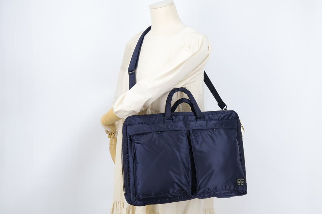 포터 탱커 2WAY 브리프케이스 크로스백 네이비 상품이미지10