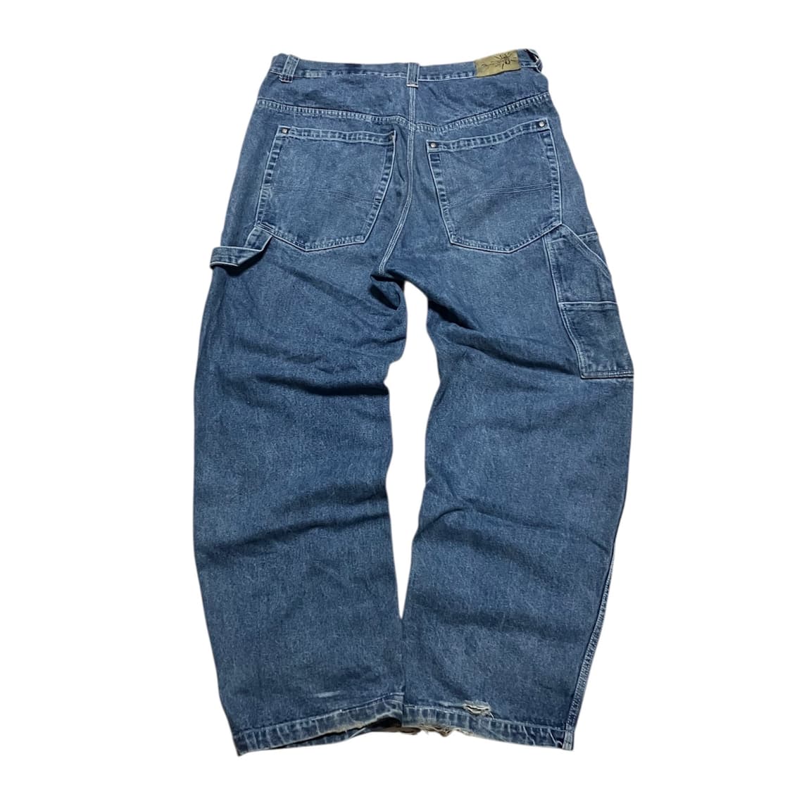 Tribe jeans 슈퍼 배기 와이드 데님 카펜터 팬츠 상품이미지1