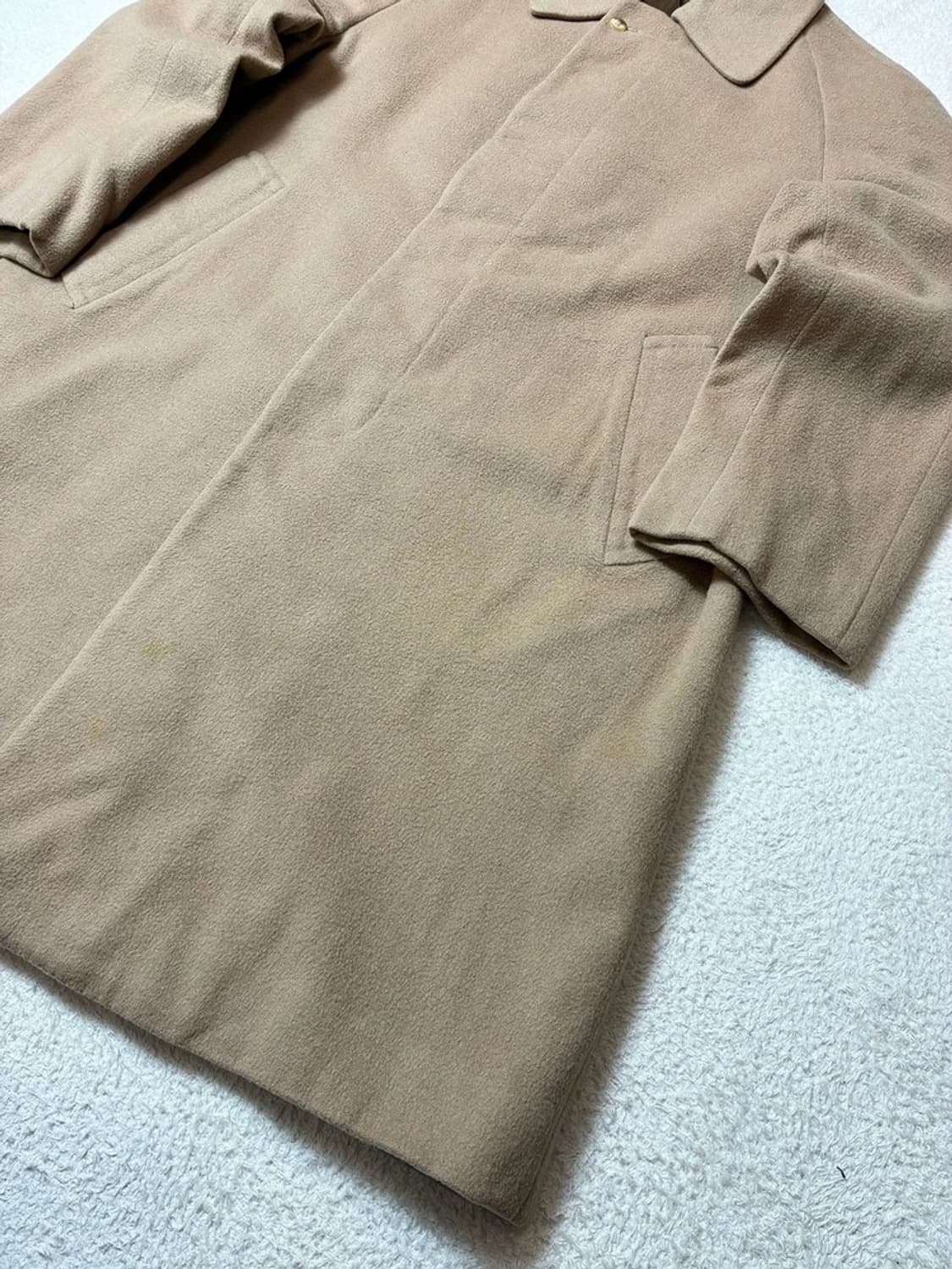 랑방 90's 재팬 올드머니룩 100% 울 코트 PN6340 상품이미지4