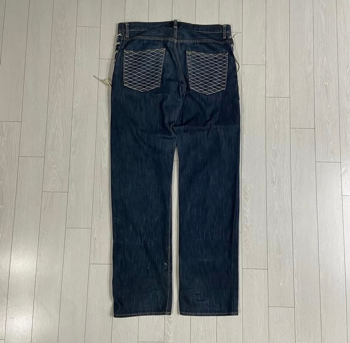 [5] 99시즌 언더커버 사이드 코르셋 데님 팬츠 상품이미지2