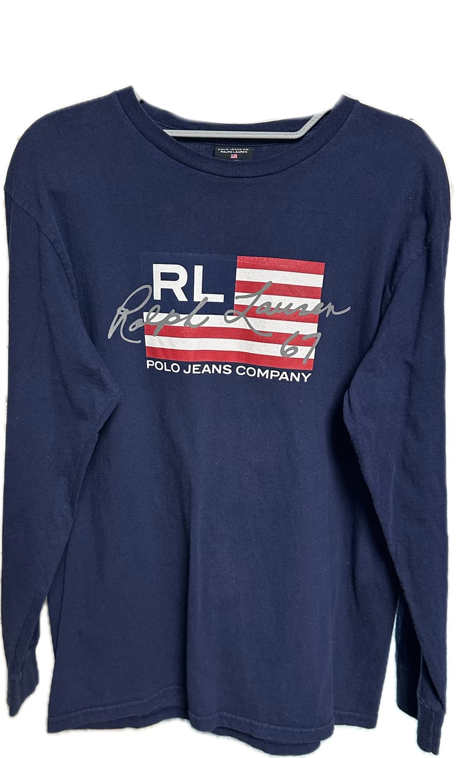 폴로 성조기 롱슬리브 상품이미지1