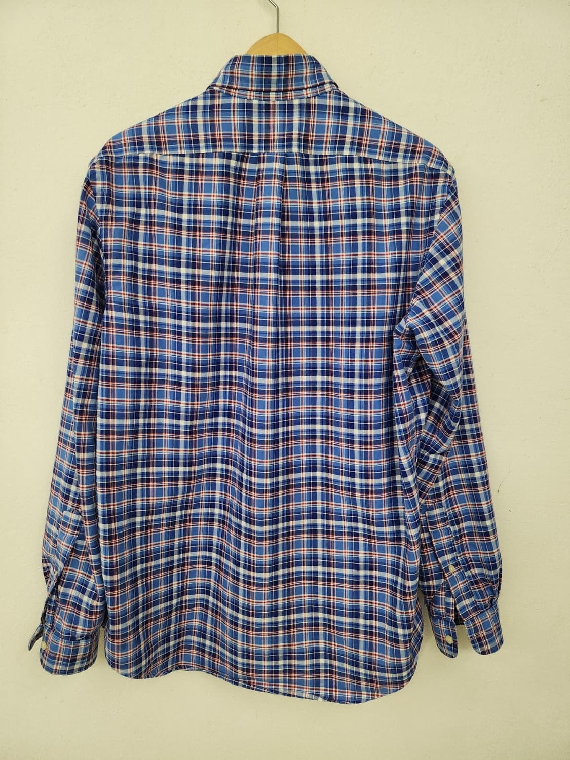 QR랄프로렌 클래식핏 체크 셔츠 L 상품이미지5