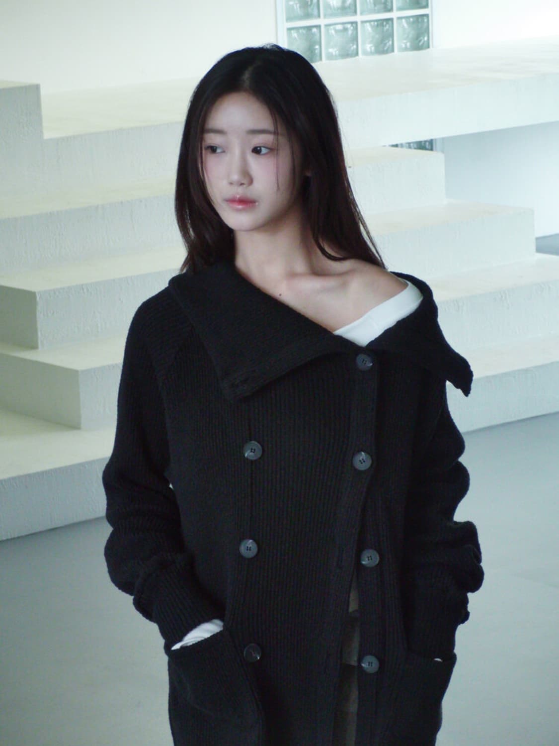 Double button Cardigan 상품이미지3