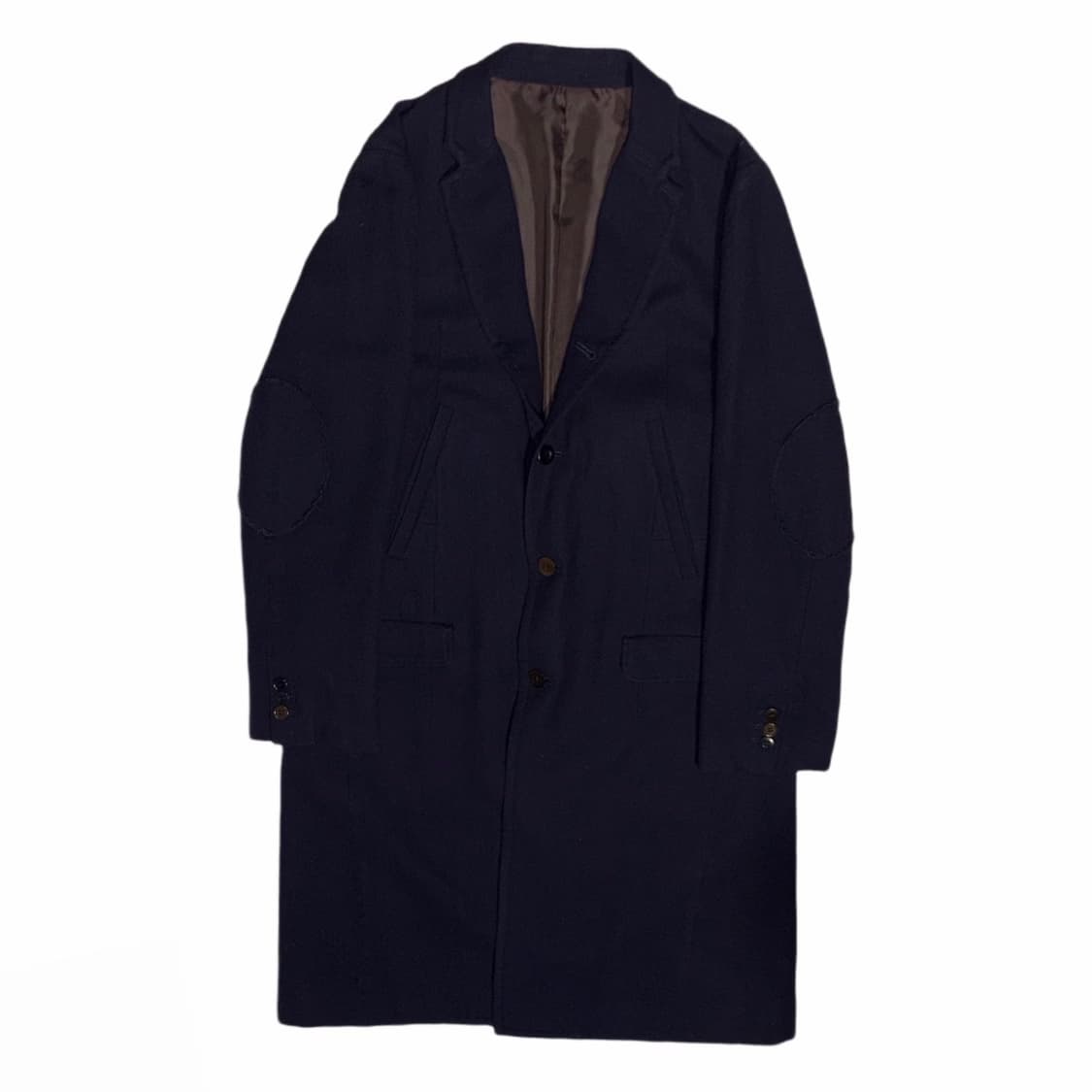 AW16 UNDERCOVER Shrink Wool Long Jacket 상품이미지3