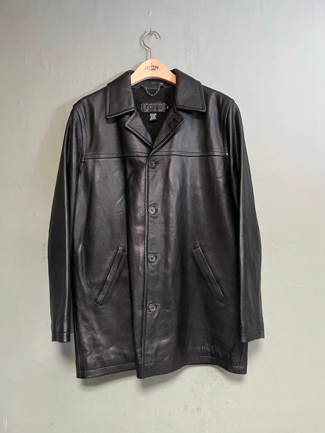 제이크루 레더 카코트 상품이미지1