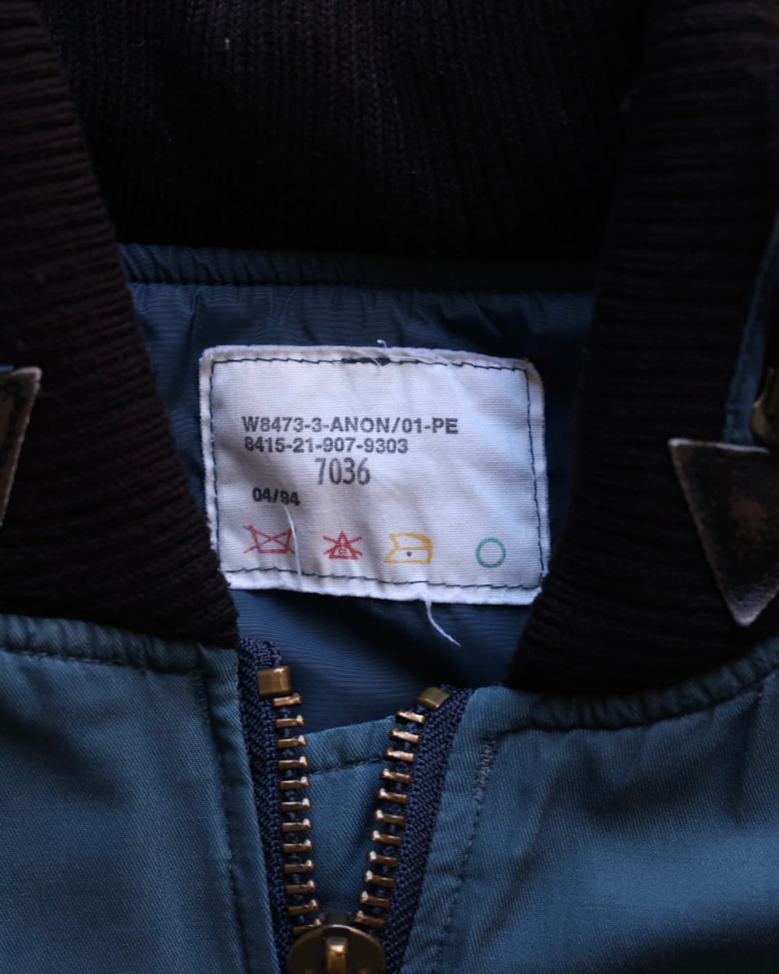 케나다군 90s 타입3 플라이트 자켓 Canadian flight jac 상품이미지2