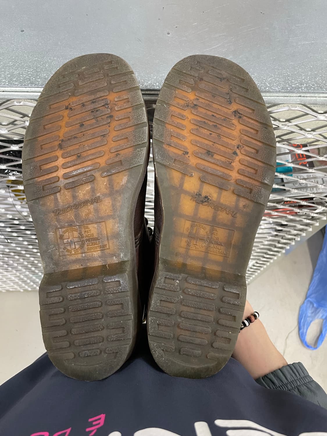 닥터마틴 8홀 부츠 브라운 uk9 상품이미지6