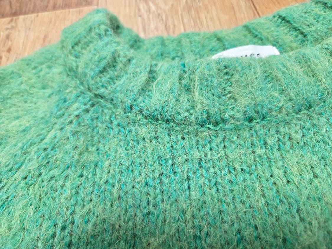 프븏스(PVCS) 알파카 울 브러쉬니트 프리사이즈 새상품 상품이미지5