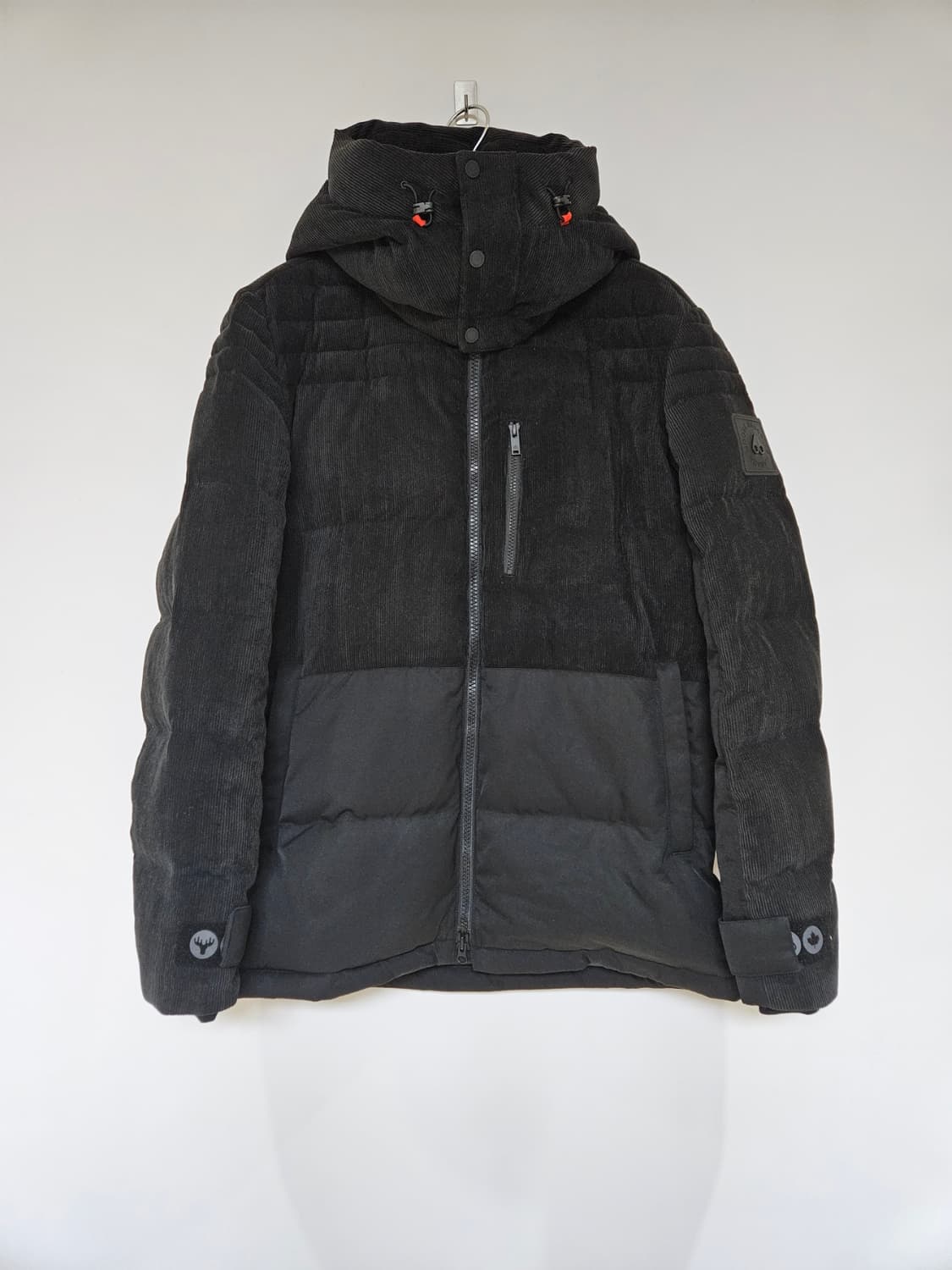 무스너클 블랙 코듀로이 패딩 shipyard jacket 상품이미지6