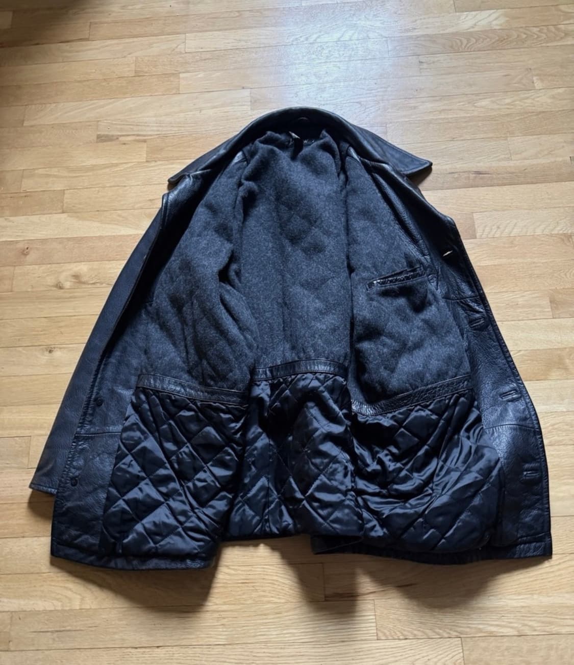 올드 제이크루 jcrew 레더 카코트 xl 올드갭 상품이미지3