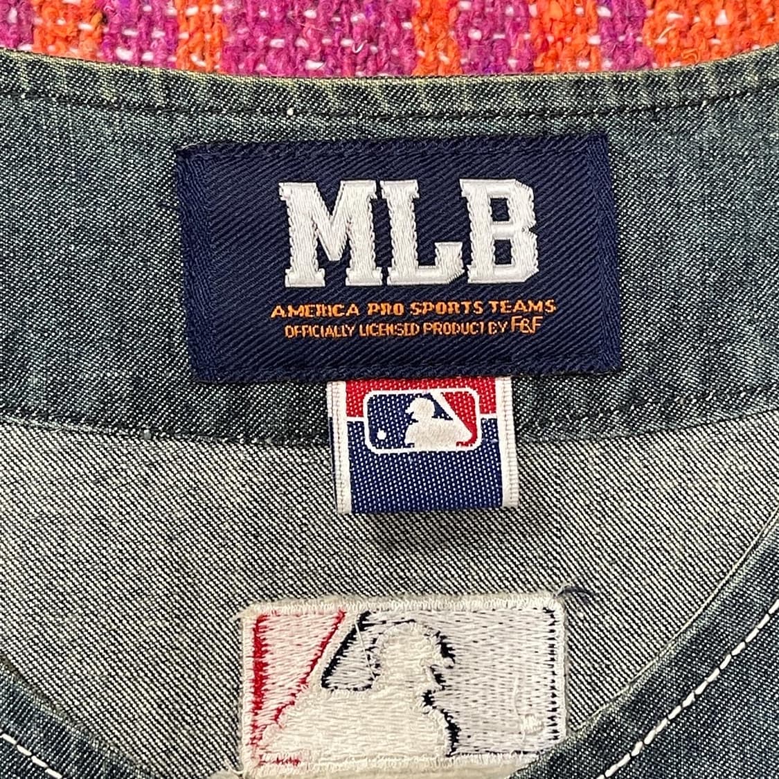 MLB 텍사스레인져스 야구져지 데님 빈티지 상품이미지5