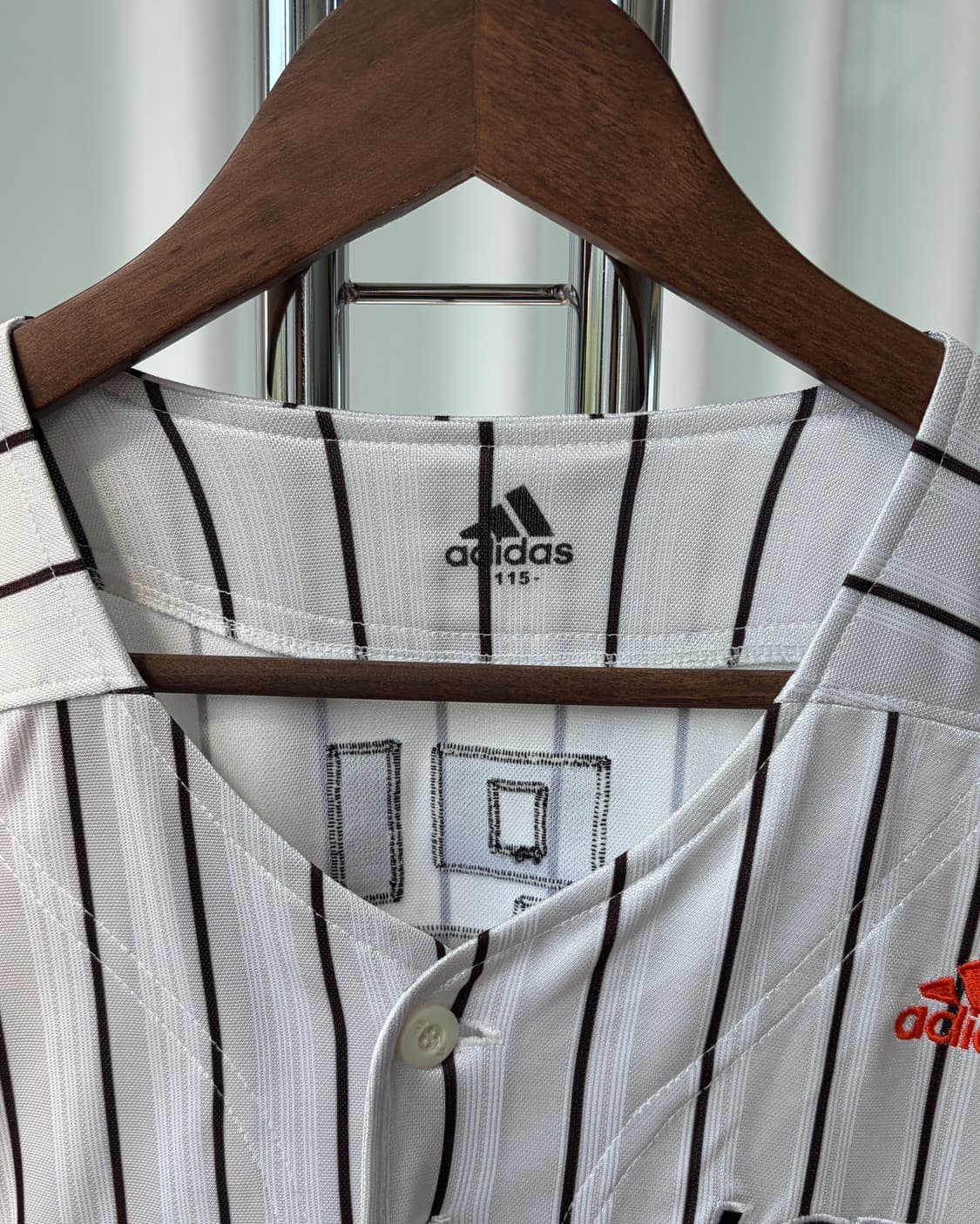 [115]롯데자이언츠 2012 아디다스 강민호 47번 야구 유니폼 상품이미지9