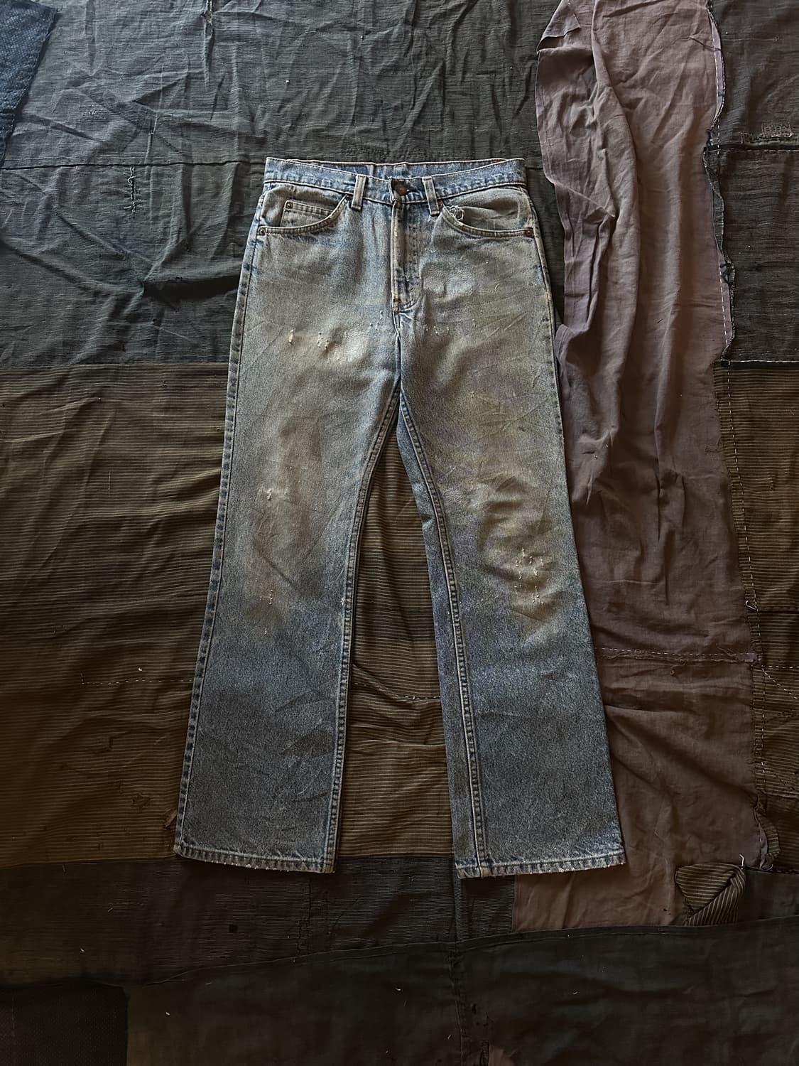 80s USA Levis 517 Boots Cut Denim Pants 상품이미지1