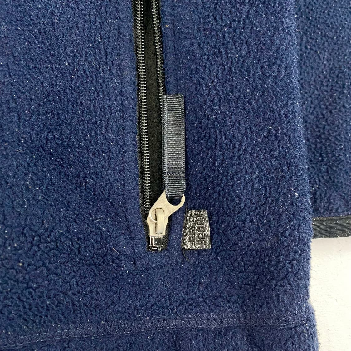 폴로스포츠 00s 자수 스몰 로고 네이비 플리스 자켓 (105) 상품이미지5