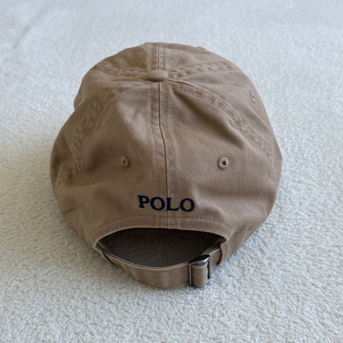 폴로랄프로렌 치노 볼캡 모자 베이지 상품이미지2