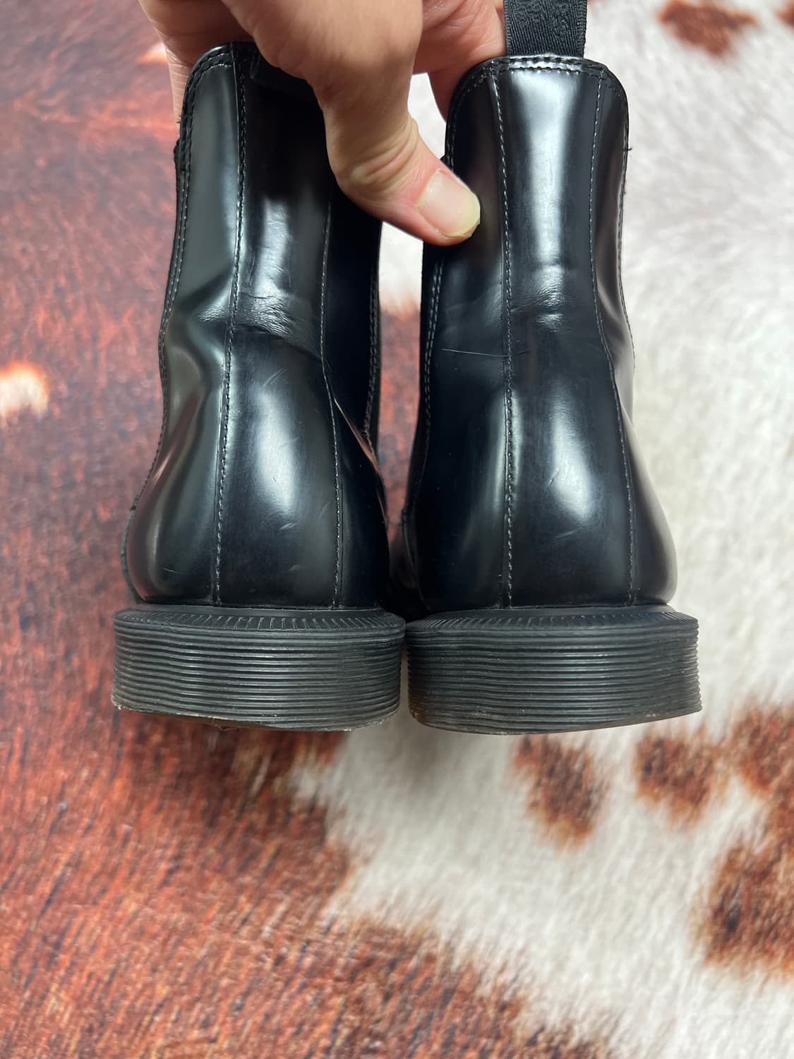 [230] 닥터마틴 플로라 첼시부츠 블랙 상품이미지4