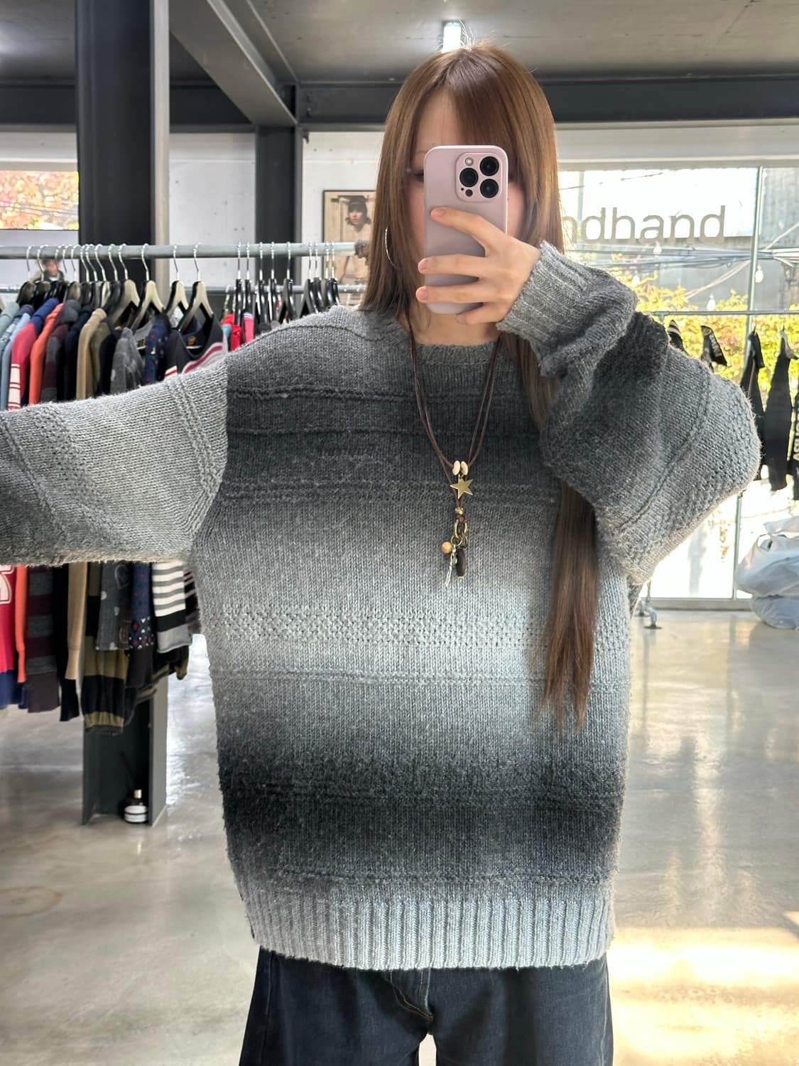 슈프림 22AW 그라디언트 스트라이프 스웨터 상품이미지3