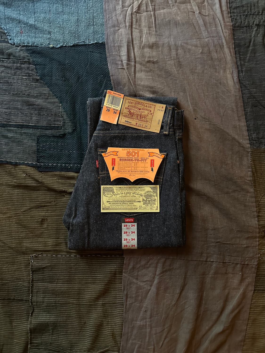 Dead Stock USA Levis 501XX Denim Pants 상품이미지1