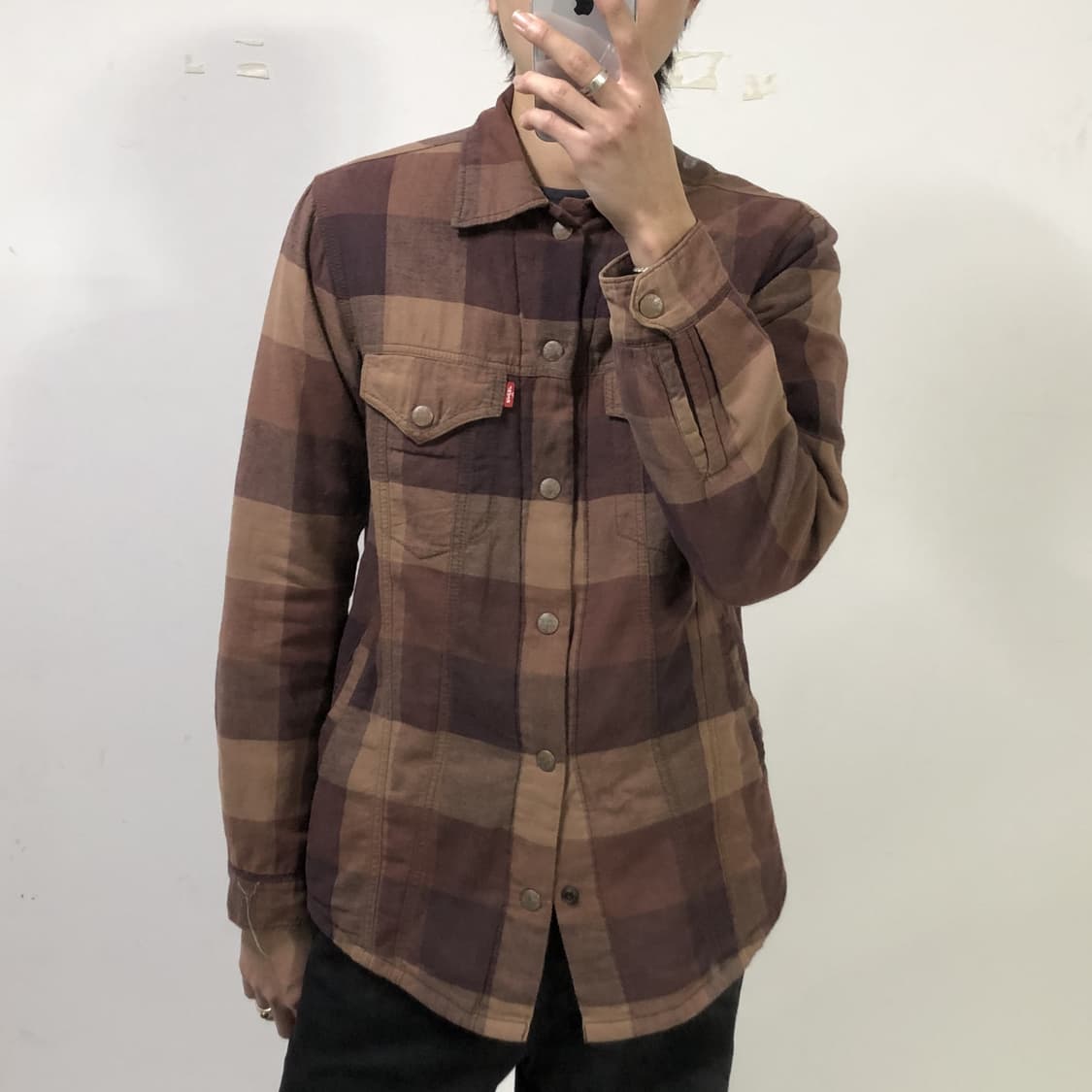 리바이스 체크 셔츠 상품이미지3