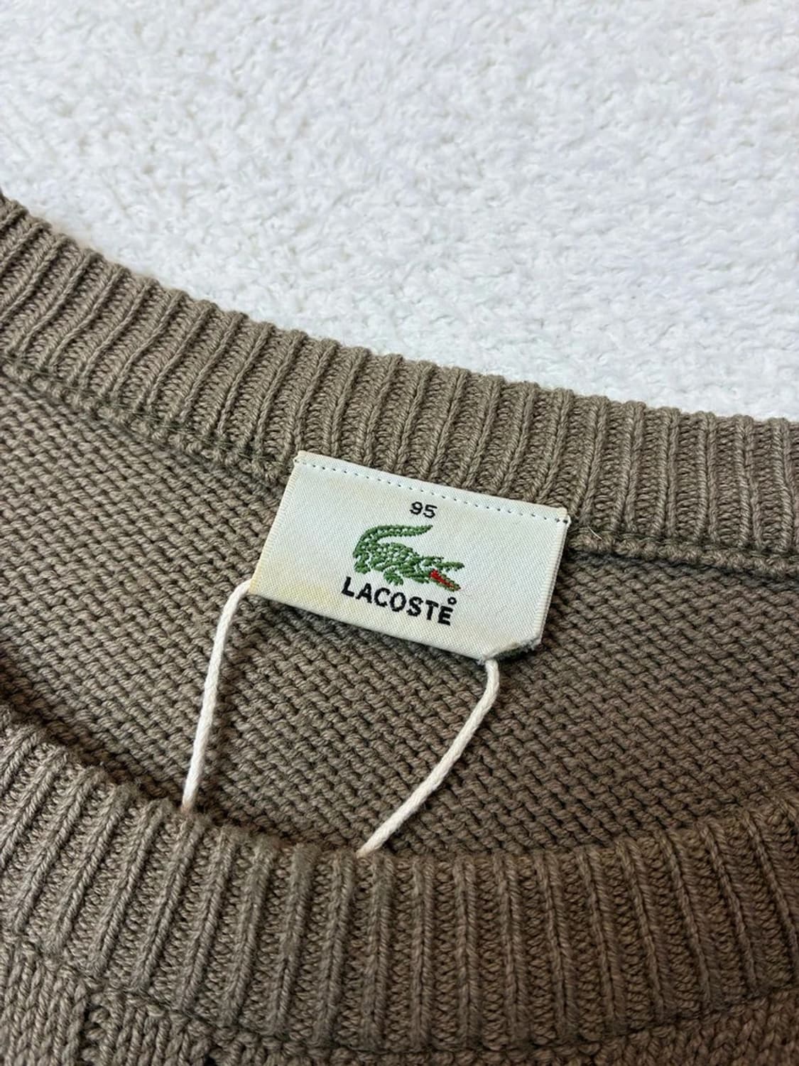 라코스테 00's 배색 울 니트 PN6083 상품이미지6