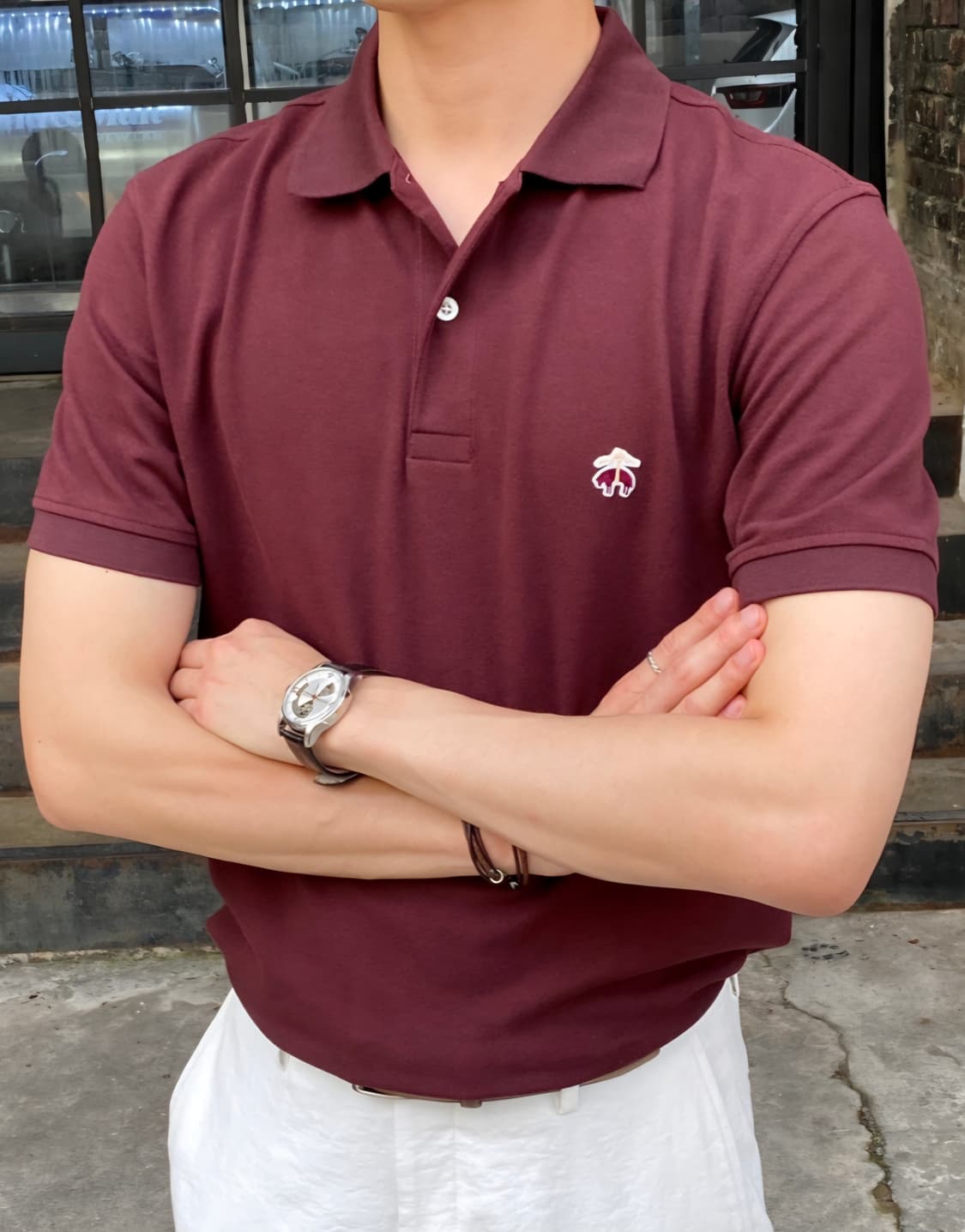 브룩스브라더스 수피마코튼 폴로셔츠 M 상품이미지1