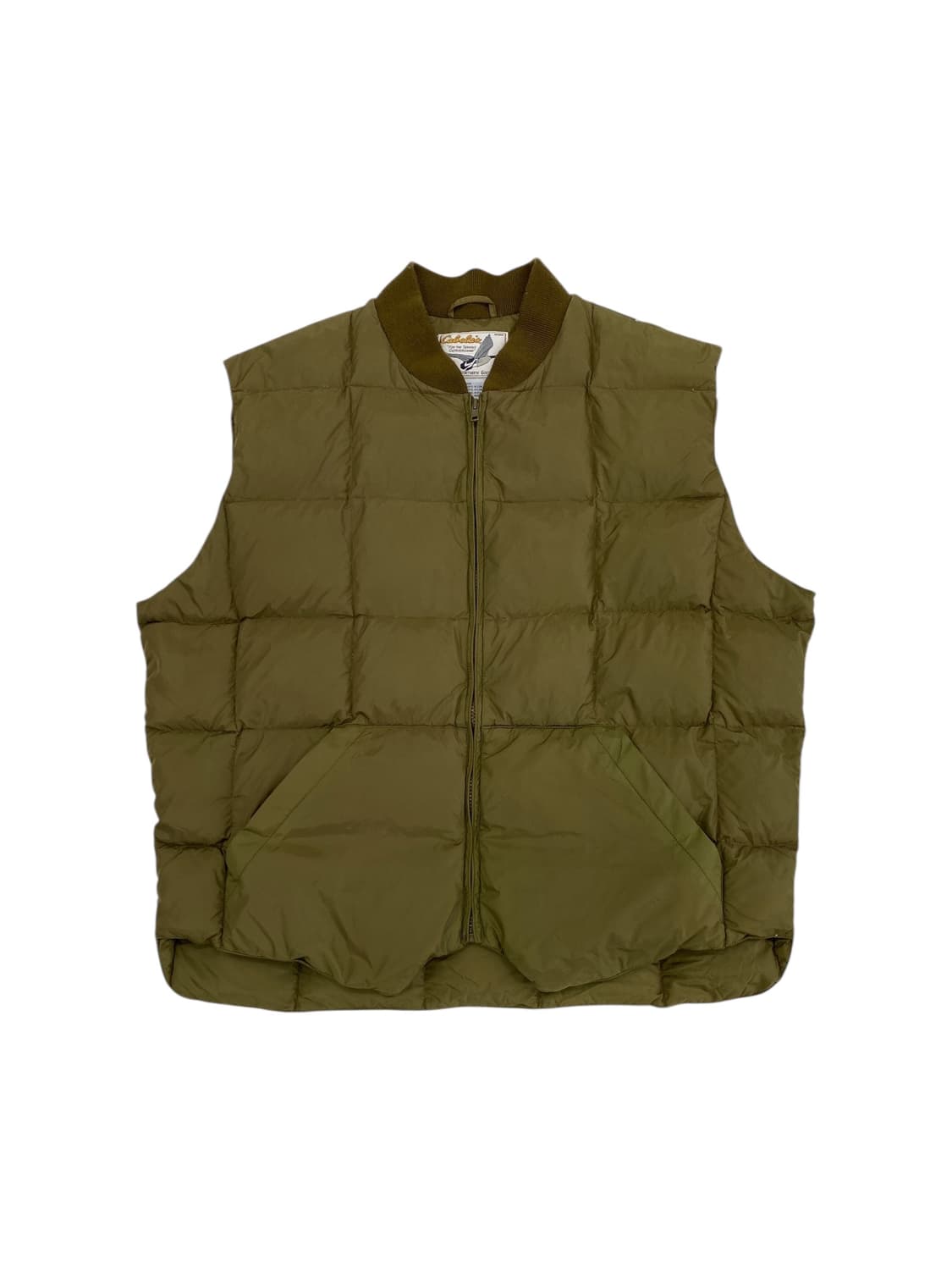 90‘s cabela's 화이트 구스다운 푸퍼 베스트 상품이미지1