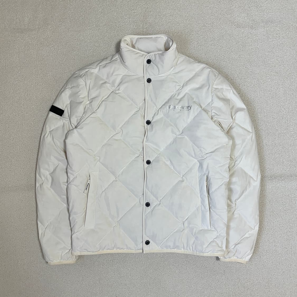 디스커버리 익스페디션 디하스 하이넥 튜브 구스다운 경량패딩 상품이미지2