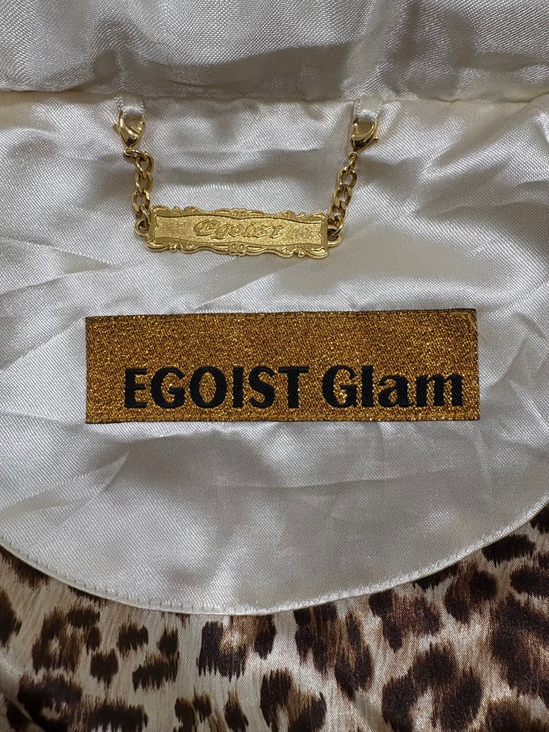 에고이스트 라쿤 퍼 패딩 하이넥 자켓 아이보리 상품이미지7