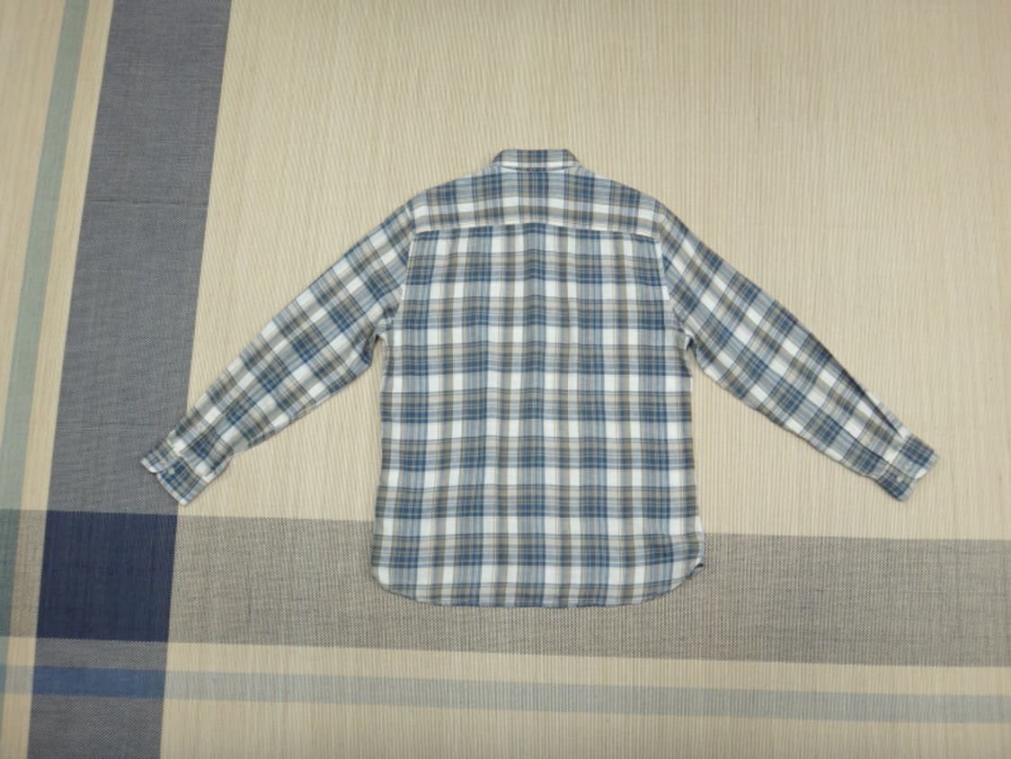 (105) 코오롱 시리즈 마드라스 체크 린넨 긴팔 셔츠 상품이미지2