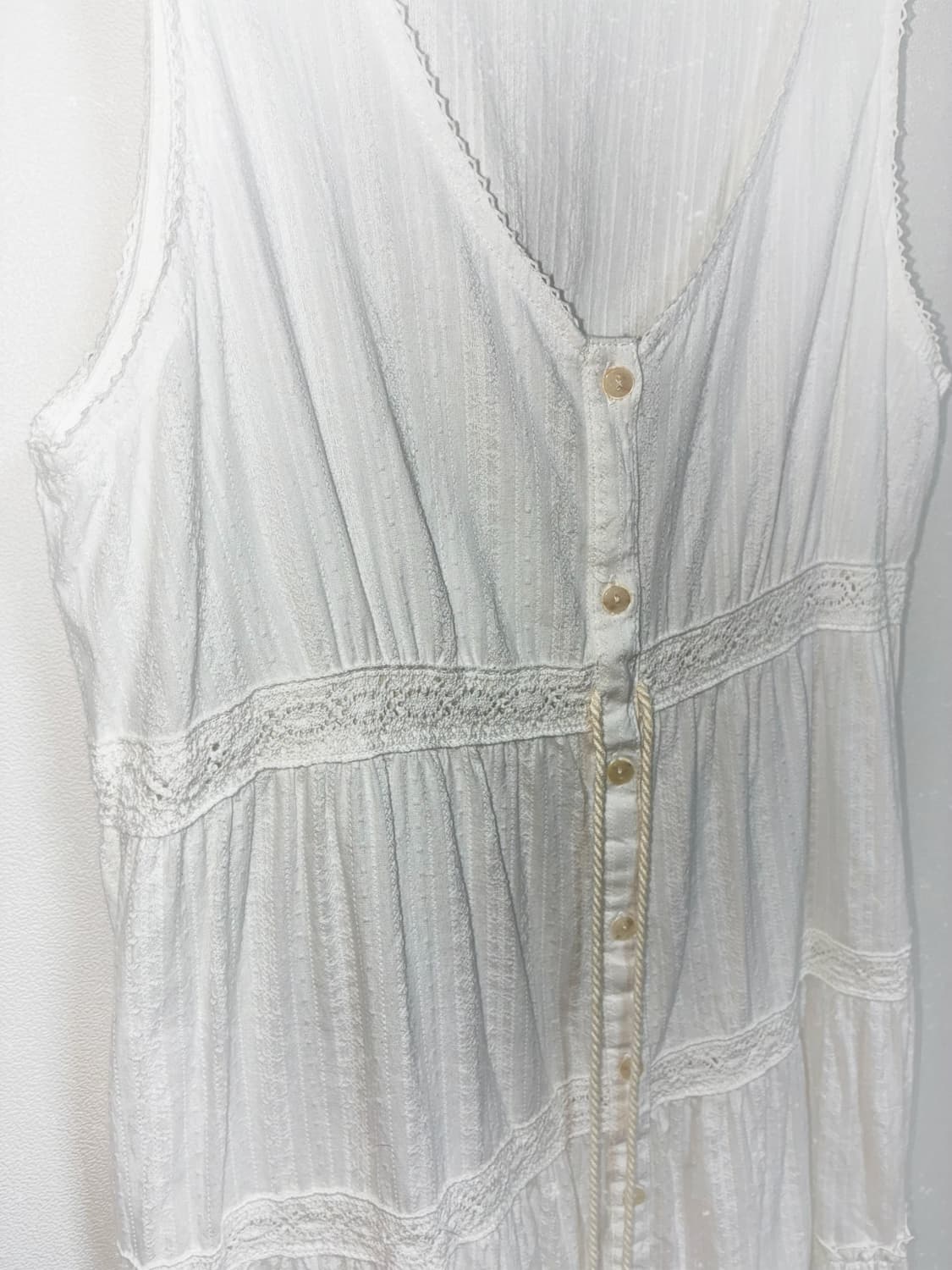 일본 빈티지 키키 하구미깔 모리룩 레이스 원피스 상품이미지2