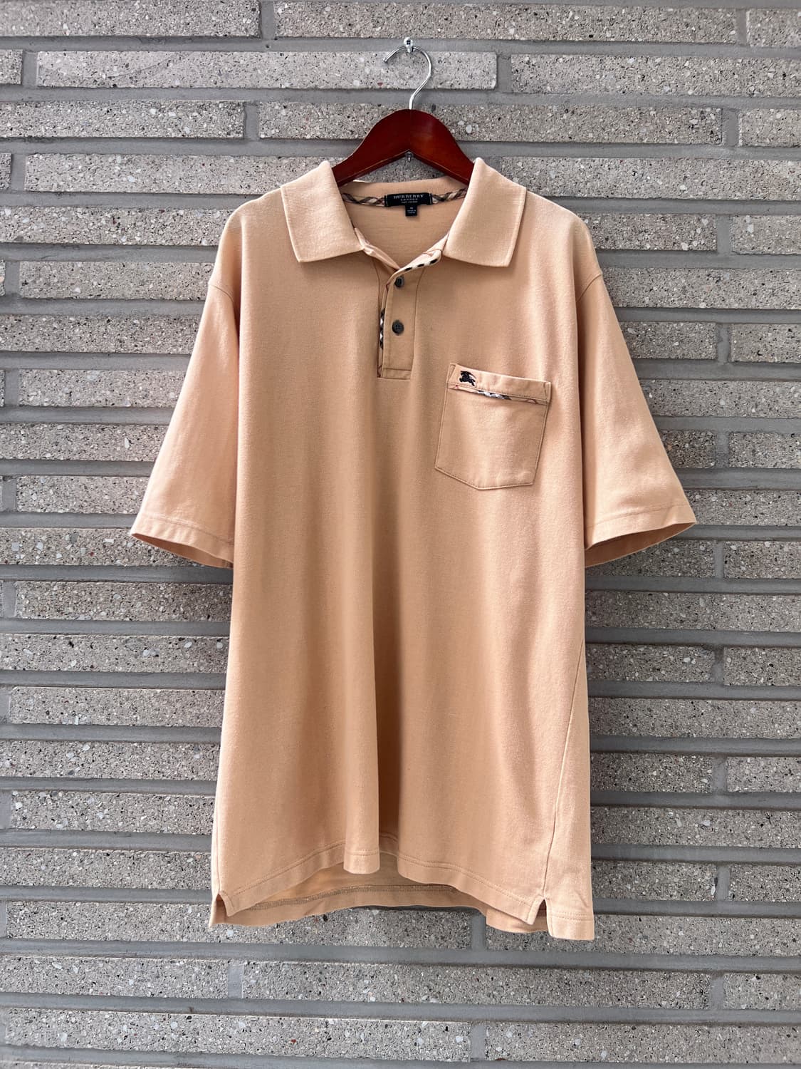 [M]BURBERRY 버버리 포켓 로고 디테일 PK 티셔츠 상품이미지2