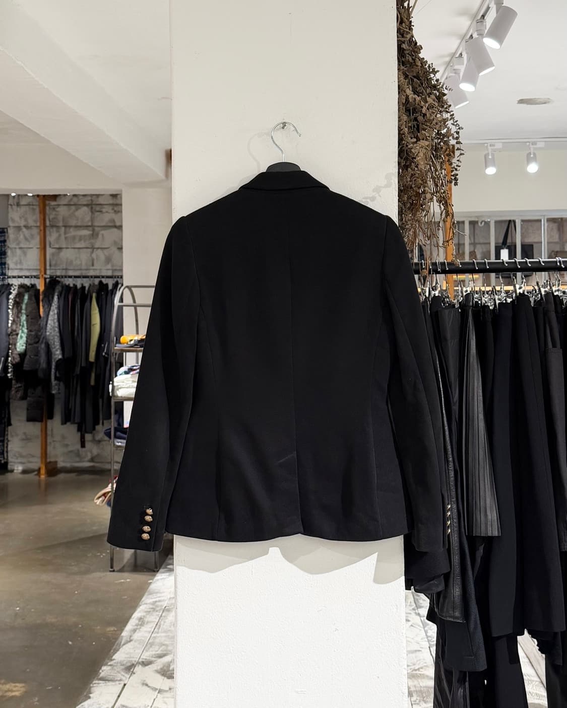 폴로 랄프로렌 블랙 금장자수 블레이저 자켓 상품이미지6