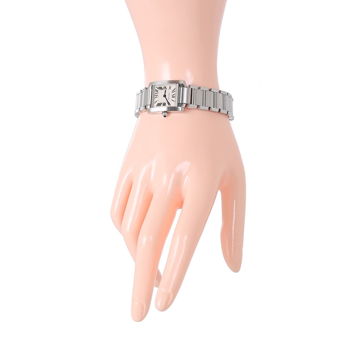 까르띠에 탱크 프랑세즈 시계 스틸 워치 스몰 2384 W51008Q3 상품이미지4