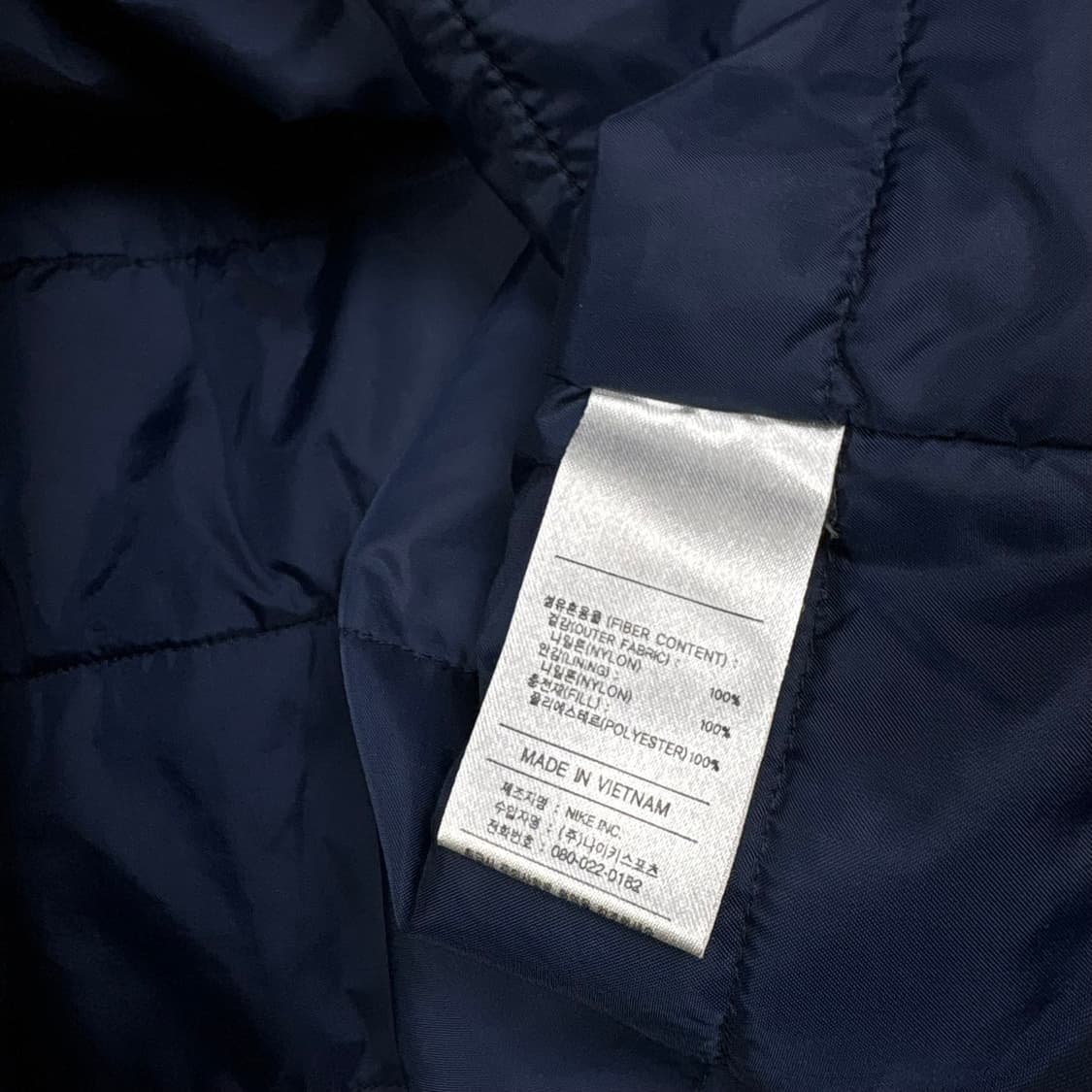 나이키00‘s 블루컬러 스펠아웃, 스우시로고 점퍼 상품이미지6