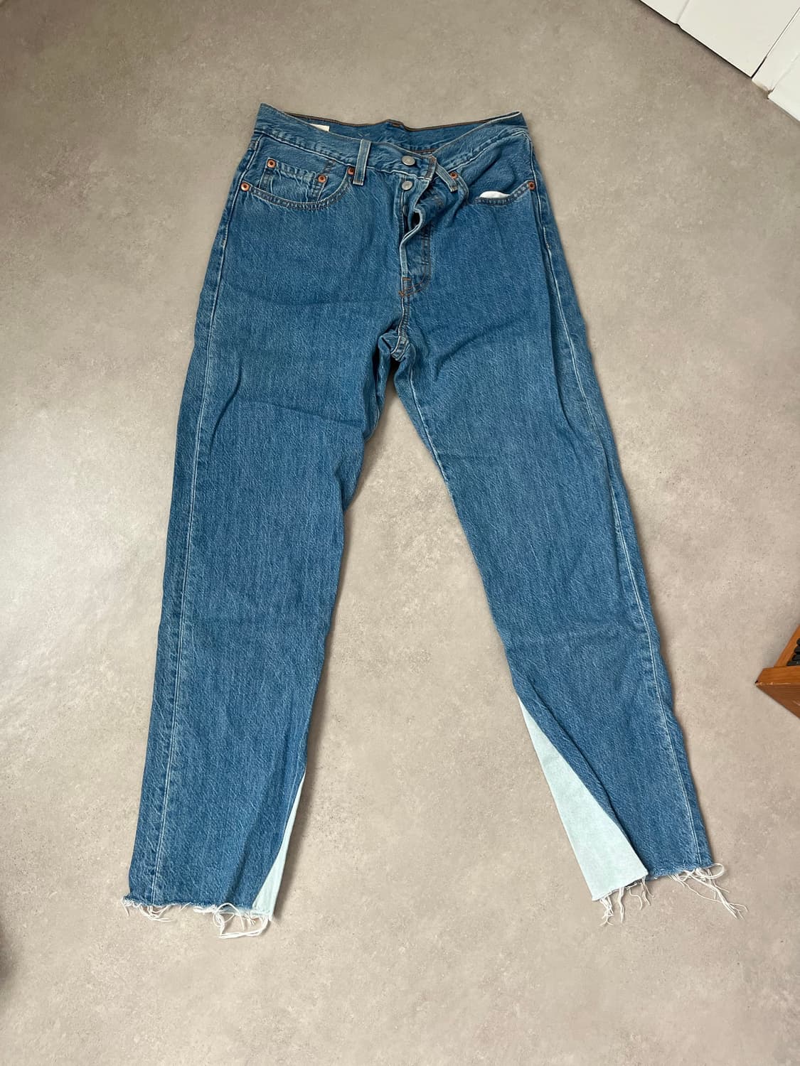 리바이스 배색 데님 26 사이즈 상품이미지1