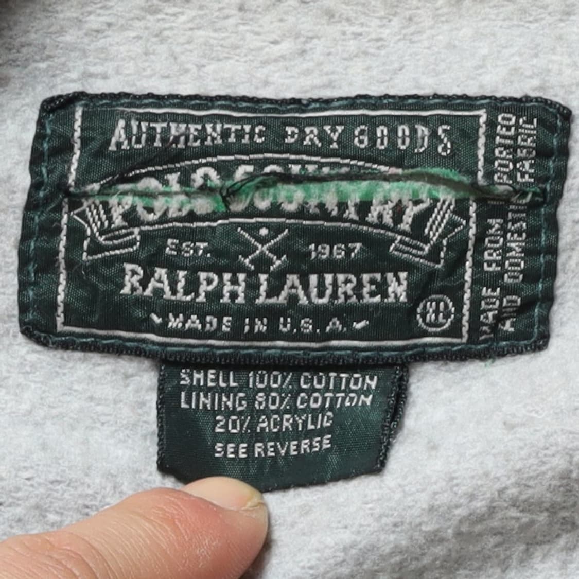 Polo Country 90’s Hoodie Denim Jacket 

 상품이미지10