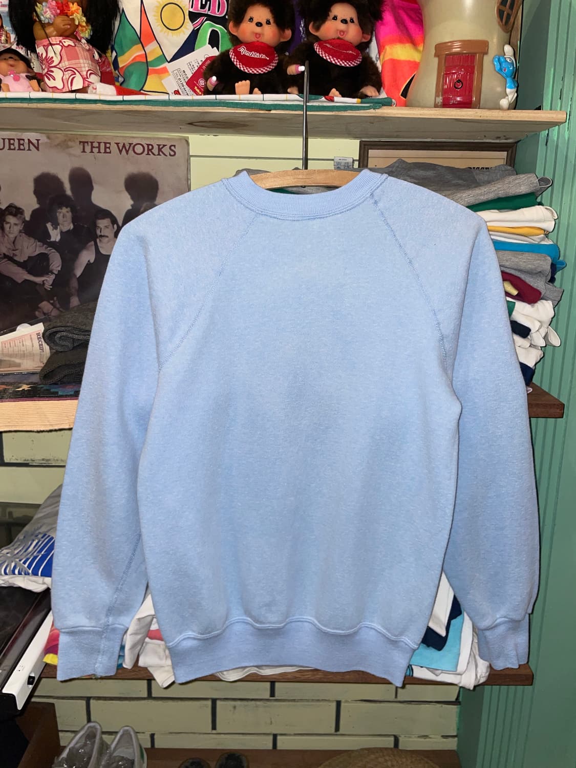 1980's Vintage Graphic Raglan Sweatshirt 상품이미지7
