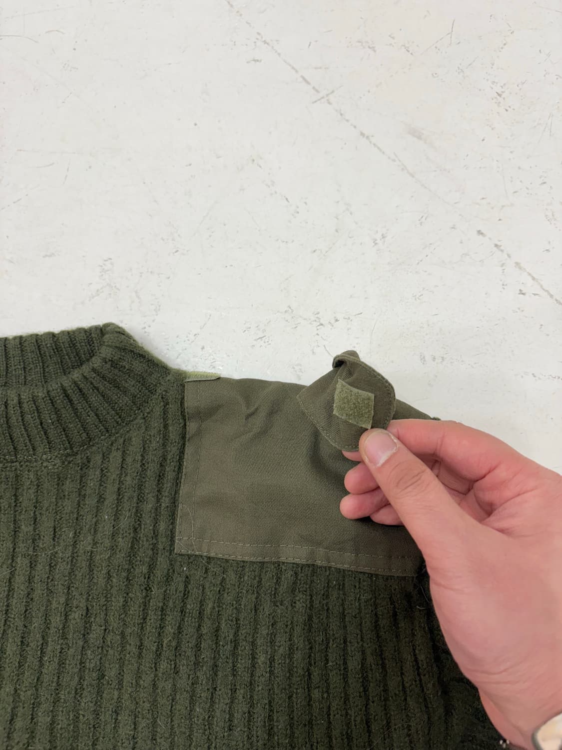 00’s USMC Service Wool sweater. 상품이미지4