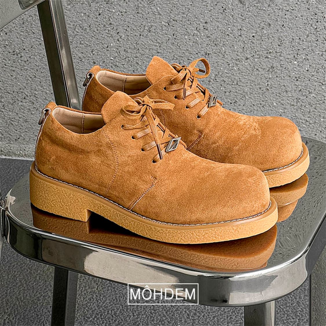 [premium] 앤더슨 라운드 더비 스웨이드 구두 상품이미지7