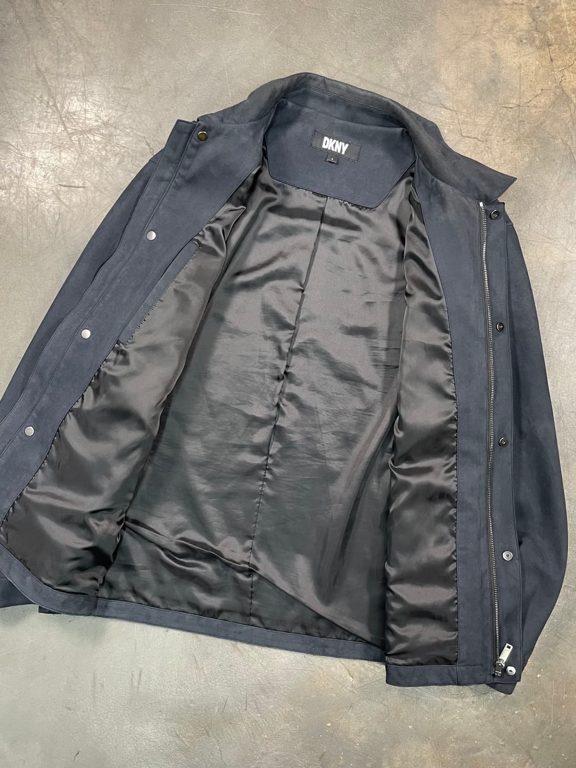 DKNY 스웨이드 블루종 자켓 상품이미지4
