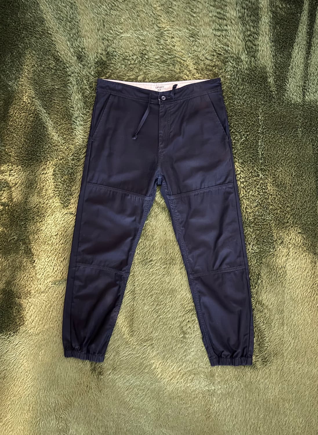 [M] 칼하트 WIP Marshall 마샬 코튼 조거 팬츠 블랙 상품이미지1