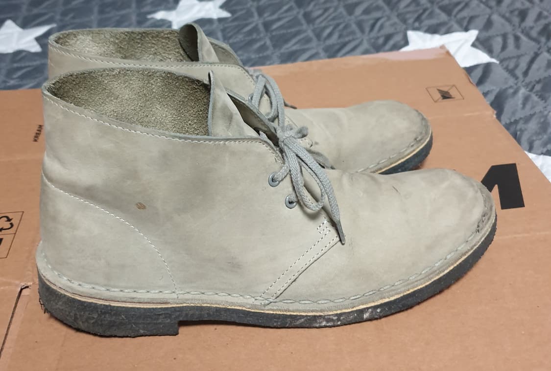 클락스 오리지널스 스웨이드 데저트 부츠 샌드 US7.5 (255) 상품이미지2