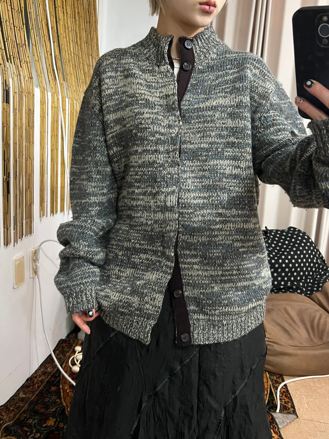 인터메조 니트 가디건 상품이미지2