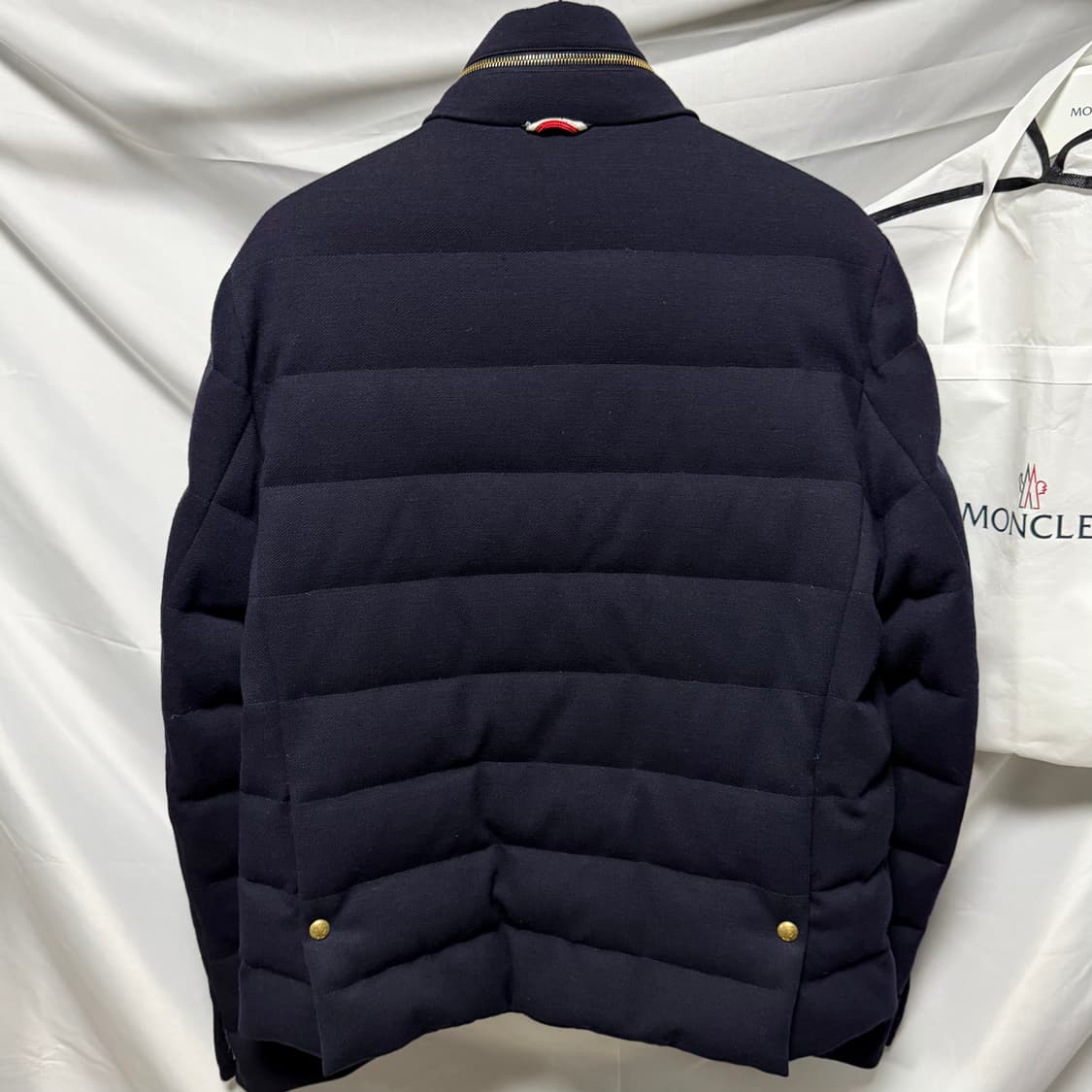 [S+급/4] 몽클레어 감마블루 패딩 자켓 네이비 상품이미지5