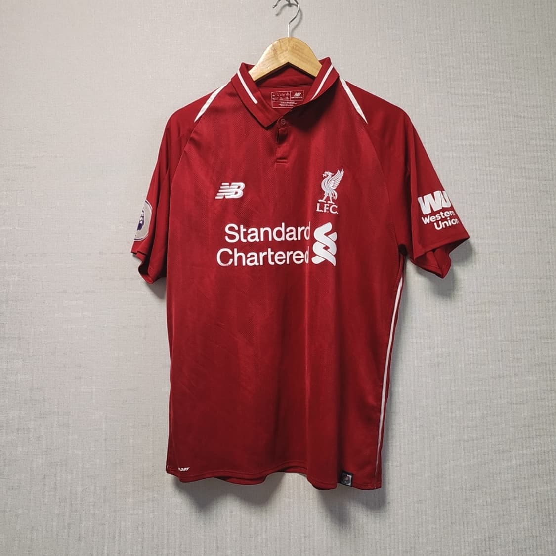 [XL] 18-19 시즌 뉴발란스 리버풀 반다이크 유니폼 상품이미지2