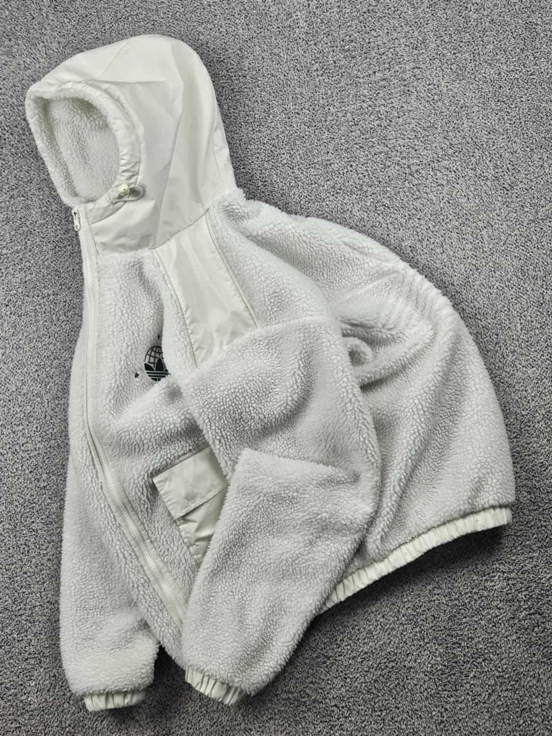 아디다스 MC 쉐르파 플리스 후드집업 자켓 ( L ) / 10372 상품이미지2