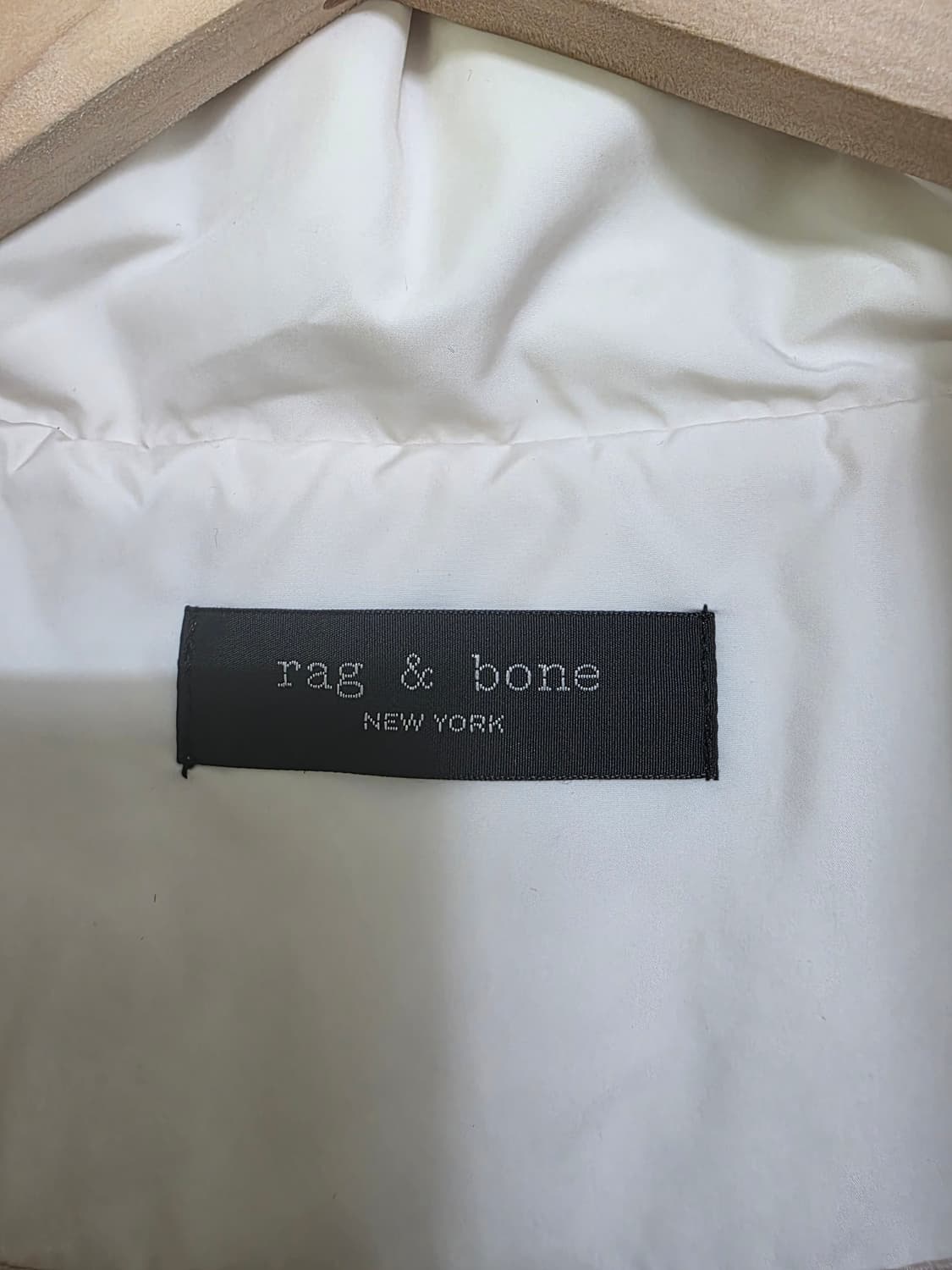 랙앤본 rag & bone 23년 아이보리 패딩 XS 상품이미지5